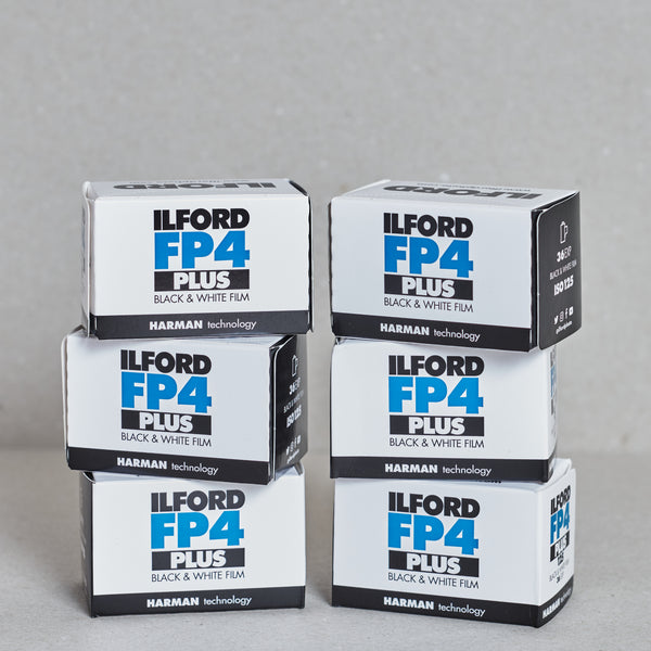 6PK Ilford FP4 PLUS- 35mm Roll Film EXPIRED 11/24 Great Value