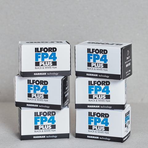 6PK Ilford FP4 PLUS- 35mm Roll Film EXPIRED 11/24 Great Value