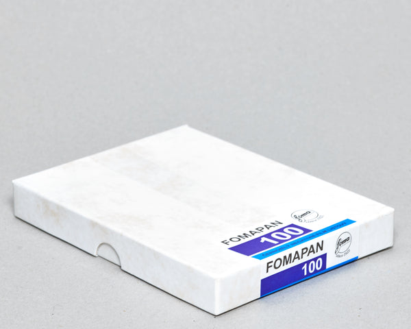 Foma Fomapan 100 - 5x4 Sheet Film - 50 Sheets